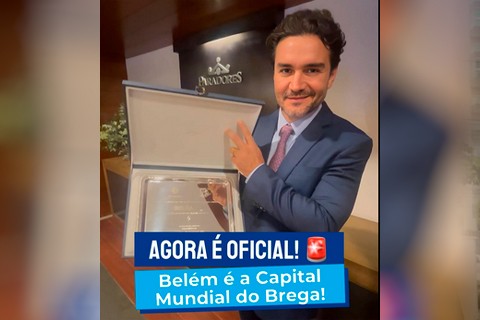 Belém é reconhecida como Capital Mundial do Brega pela ONU Turismo